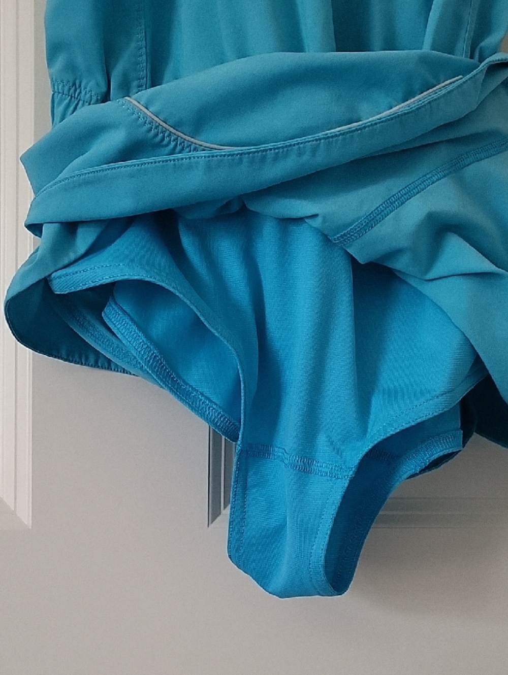 Lululemon Speedy Runsie Blue Romper Size 6/8 (See Measurements) - Picture 6 of 8